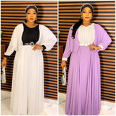 Elegant Dashiki Maxi Dress – Traditional African Long Sleeve Summer Dress for Women - Free Delivery only at Flexi Africa